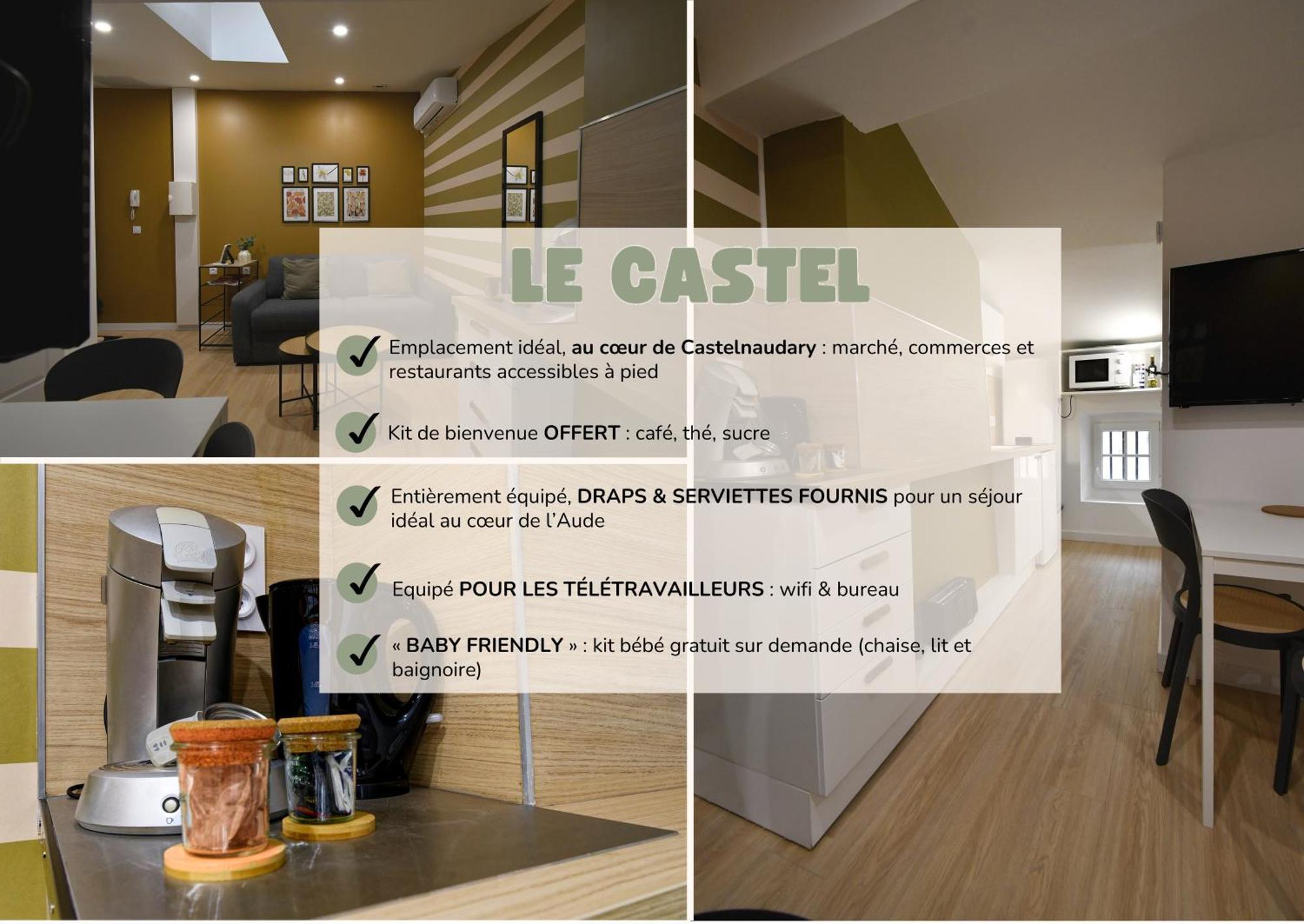 Le Castel Apartment Castelnaudary Luaran gambar